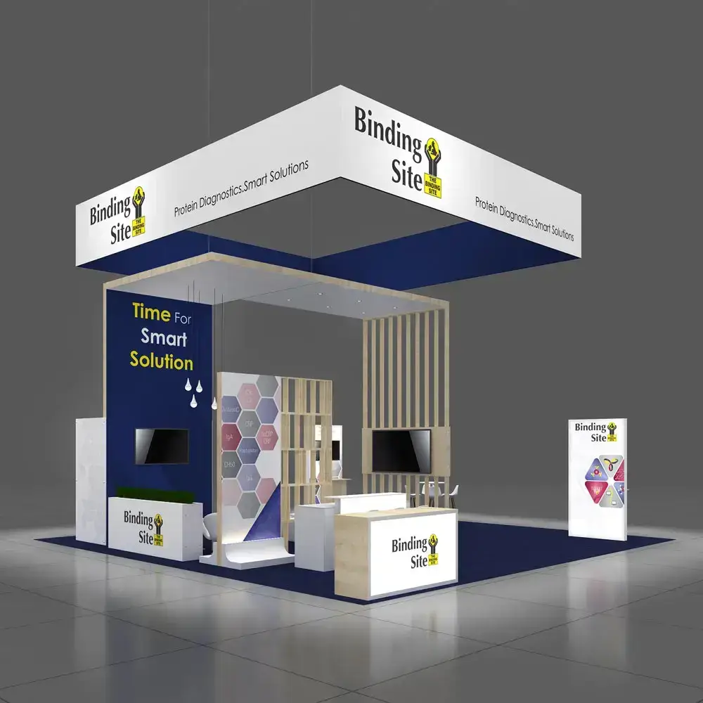 30x30 convention booth builders