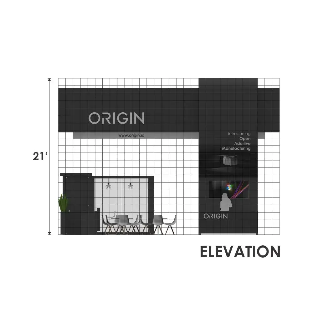 30x30 convention booth builders
