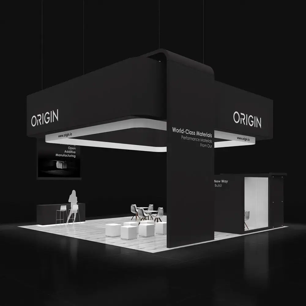 30x30 convention booth builders