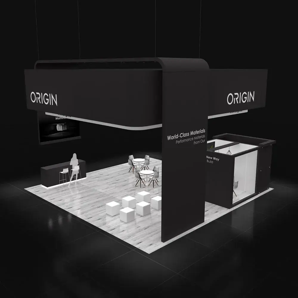 30x30 convention booth builders