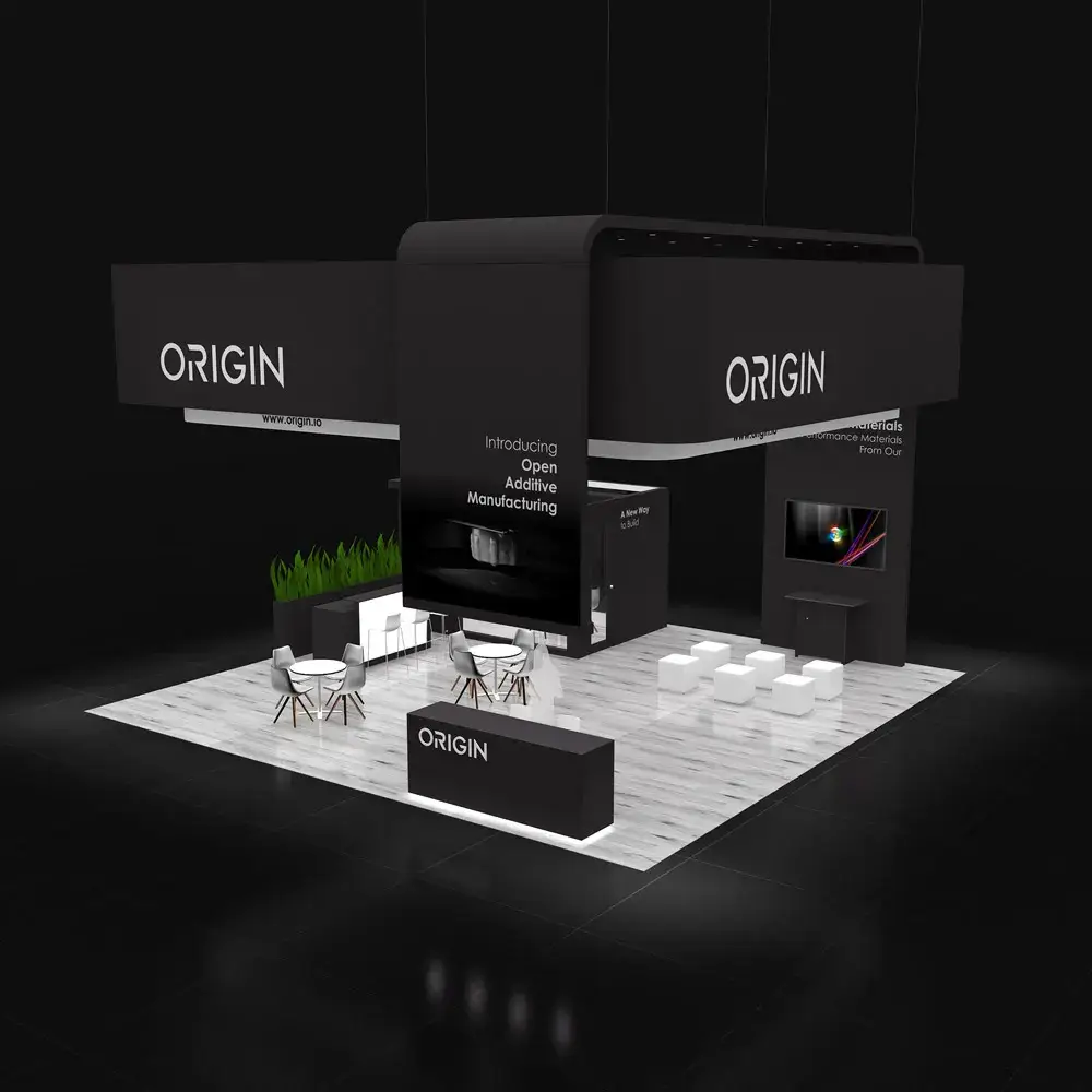 30x30 convention booth builders