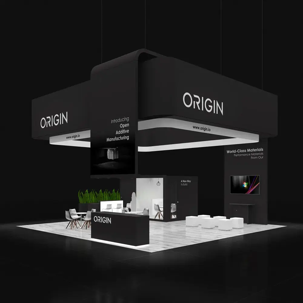 30x30 convention booth builders