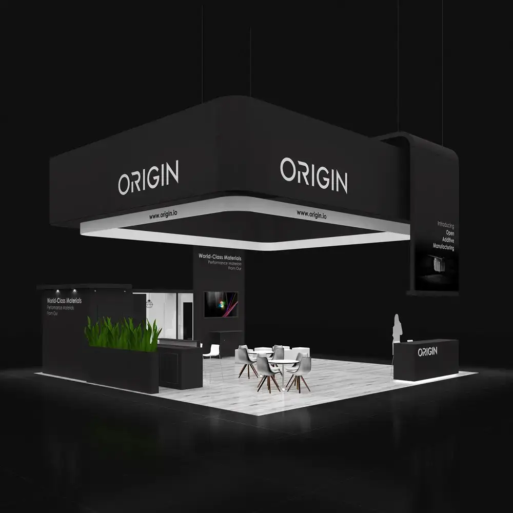 30x30 convention booth builders