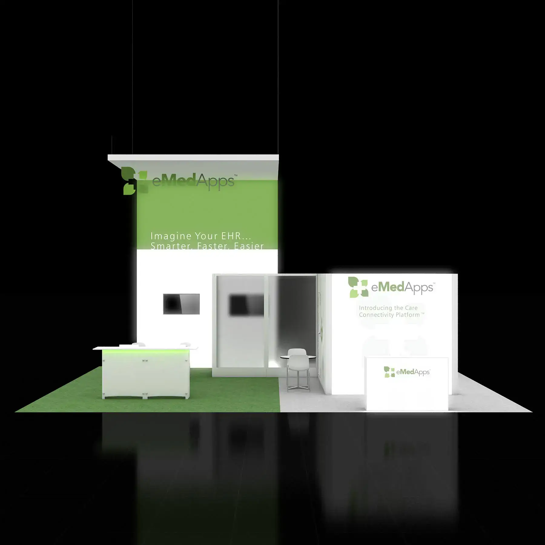 30x30 convention booth builders