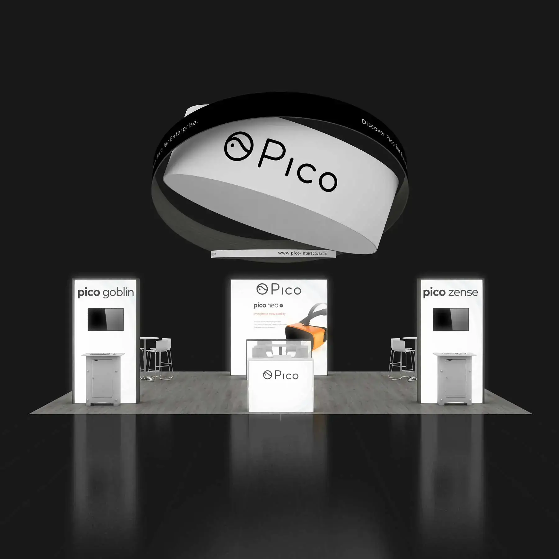 convention booth builders 30x30