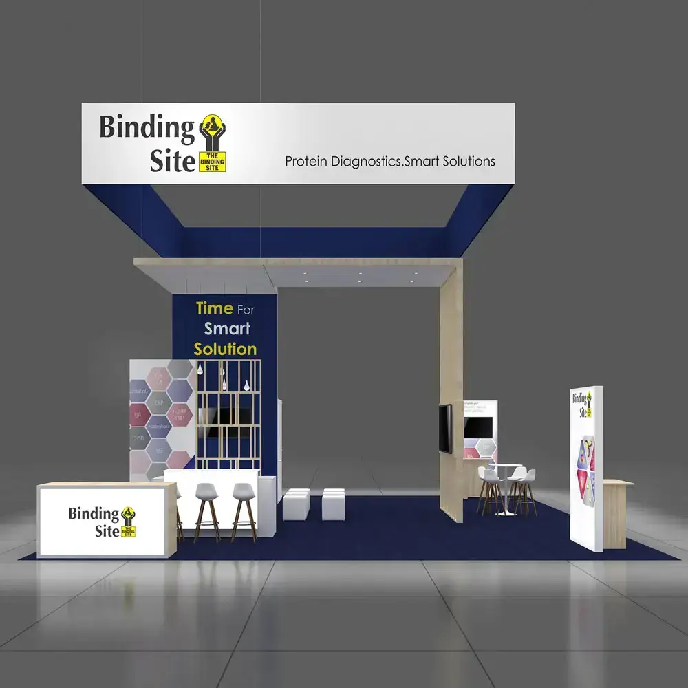 30x30 custom exhibit design