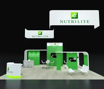 30×30 Trade Show Booth Designs